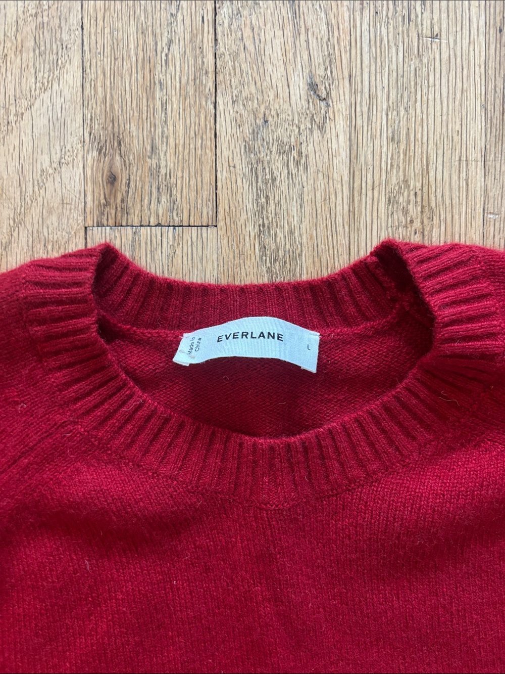 Everlane Crimson Crewneck Sweater - Picture 2 of 3